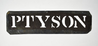 Stencil - PTYSON