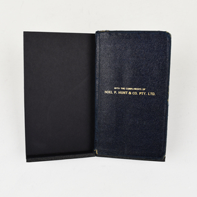 Book - Notebook, Collins Textile Diary - 1958, 1958