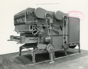 Photograph - Product Photograph, Automatic Feeding Machine, Unknown