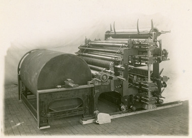 Photograph, Carding Machine, Unknown