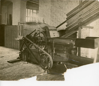 Photograph, Carding Machine, Unknown
