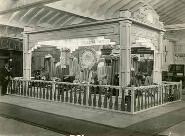 Photograph, Federal Woollen Mills Ltd, The Federal Woollen Mills Display, July 1928