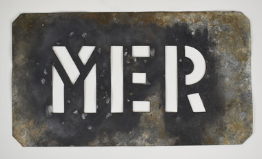 Functional object - Stencil, MER, Unknown