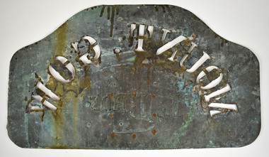 Functional object - Stencil, MOUNT GOW, Unknown