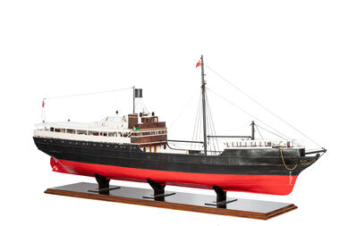 Model Ship, David Lumsden, SS Edina, 2018-2019