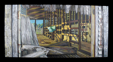 Painting, The White Farm, 2020/21