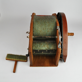 Tool - Drum Carder, Kacoonda, c.1980