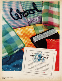 Archive - Advertisement, Australian Wool Bureau, 1954