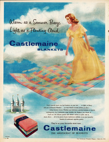 Archive - Advertisement, Castlemaine Woollen Mill, 1958