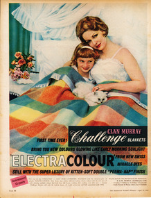 Archive - Advertisement, Challenge Woollen Mills, 1961