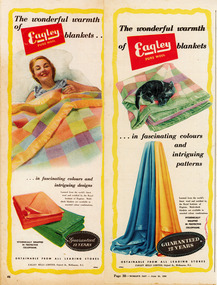 Archive - Advertisement, Eagley Woollen Mills, 1956