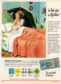 Archive - Advertisement, Godfrey Hirst, 1956