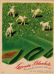 Archive - Advertisement, Laconia Woollen Mills, 1950