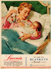 Archive - Advertisement, Laconia Woollen Mills, 1957