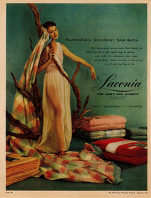 Archive - Advertisement, Laconia Woollen Mills, 1958