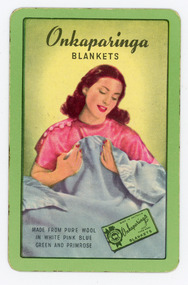 Leisure object - Playing cards, Onkaparinga Woollen Mill Company, 1950s