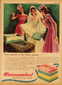 Archive - Advertisement, The Warrnambool Woollen Mill, 1945