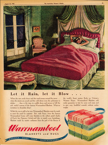 Archive - Advertisement, The Warrnambool Woollen Mill, 1945