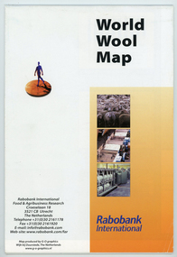 Map - World Wool Map, Rabobank International, c.2002