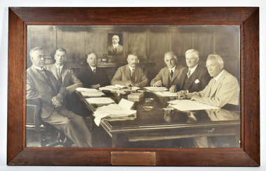 Photograph - The Federal Woollen Mills First Board of Directors, c.1915