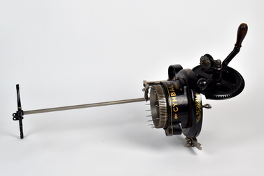 Functional object - Cymbal Circular Sock Knitting Machine, 1900-1940