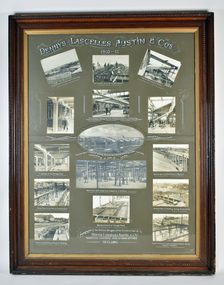 Photograph - Construction of Dennys Lascelles Austin & Co's Reinforced Concrete Wool and Grain Stores, Geelong, Edward Giles Stone, 1910-1912