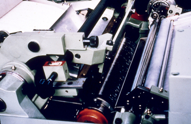 Photograph - Slide, Stuart Ascough, Combing Machine, 1990s