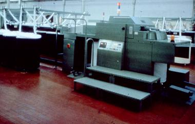 Photograph - Slide, Stuart Ascough, Gill Box, NSC Schlumberger, 1990s