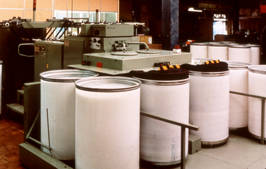 Photograph - Slide, Stuart Ascough, Gill Box, NSC Schlumberger, 1990s