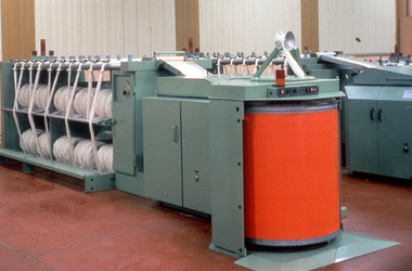 Photograph - Slide, Stuart Ascough, Wool Combing Machine, NSC Schlumberger, 1990s