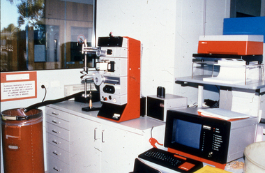 Photograph - Slide, Stuart Ascough, Tops Used in Laboratory, 1990s