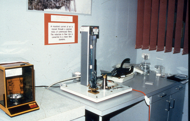 Photograph - Slide, Stuart Ascough, Tops Used in Laboratory, 1990s
