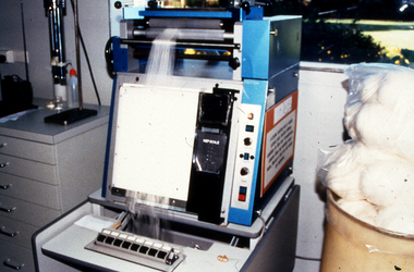 Photograph - Slide, Stuart Ascough, Tops Used in Laboratory, 1990s