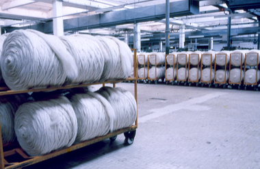 Photograph - Slide, Stuart Ascough, Balls of Wool for Combing, 1990s