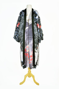 Textile - Cloak, Dr Deanne Gilson, Kunawarrar Ngaramili (Black Swan Dancer) Cloak, 2022