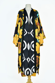 Textile - Cloak, Dr Deanne Gilson, Murnong Daisy Cloak (Women Gathering Food) Cloak, 2022