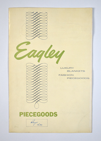 Booklet - Eagley Piecegoods Range 1670, Eagley Woollen Mills