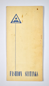 Booklet - Albany Fashion Suitings, Albany Woollen Mills