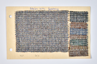 Textile - Albion Mills Geelong Fabric Samples, Albion Woollen Mills Co. Pty Ltd