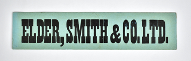 Sign, 1950s - 1970s