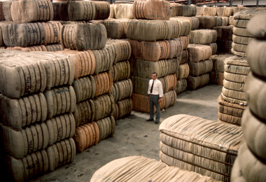 Photograph - Slide, Stuart Ascough, Wool Bales, 1990s