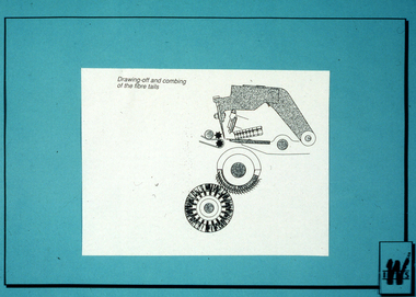Photograph - Slide, Stuart Ascough, Combing Machine, 1990s