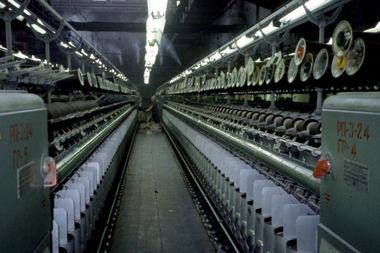 Photograph - Slide, Stuart Ascough, Spinning Machinery, 1990s