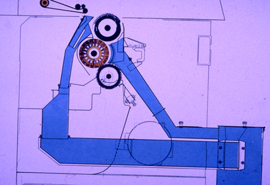 Photograph - Slide, Stuart Ascough, Topmaking Comb, 1990s