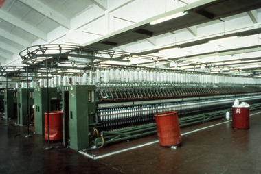 Photograph - Slide, Stuart Ascough, Spinning Machinery, 1990s