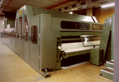 Photograph - Slide, Stuart Ascough, Carding Machine, Thibeau Schlumberger, 1990s
