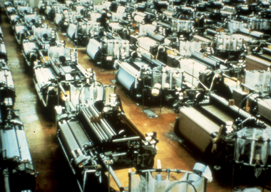 Photograph - Slide, Stuart Ascough, Looms, 1990s
