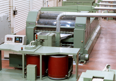 Photograph - Slide, Stuart Ascough, Carding Machine, Thibeau Schlumberger, 1990s