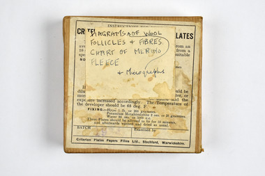 Container - Glass Plate Box, Criterion Plates Papers Films Ltd, 1900 - 1940