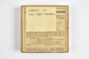 Container - Glass Plate Box, Criterion Plates Papers Films Ltd, 1900 - 1940